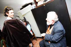 Artship Ensemble behind the scenes in Prague